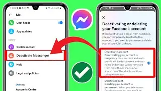 Как деактивировать учетную запись Messenger (обновленные настройки 2024 г.) ||