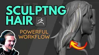 🦜Sculpting Hair? BEST Workflow