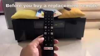 Replacement remote for TCL from Lazada