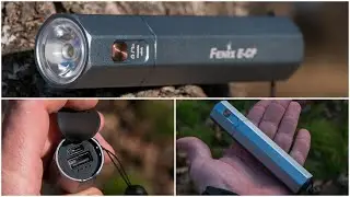 Ручний ліхтар Fenix E-CP. Power bank з EDC ліхтарем.