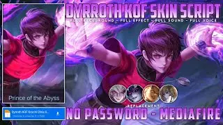 Dyrroth KOF Orochi Chris Skin Script Full Effect Voice No Password Mediafire Update All Star Patch