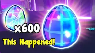 I Opened 600 Hologram Eggs And Hatched These Pets! - Pet Simulator X Roblox