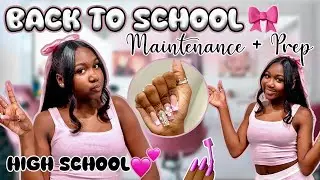 BACK TO SCHOOL MAINTENANCE AND PREP VLOG