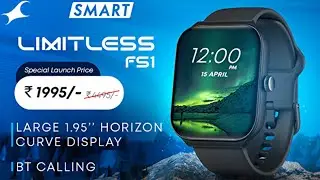 Fastrack Limitless FS1 Smartwatch | 1.95- HD Display | BT Calling | 10 Daya Battery | Features