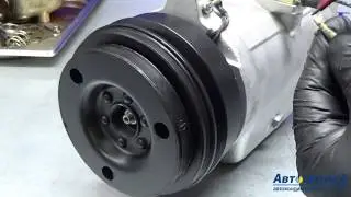 ГАЗ 14 ЧАЙКА  Новый компрессор лежал 30 лет. Что с ним  стало? The new compressor lay for 30 years.