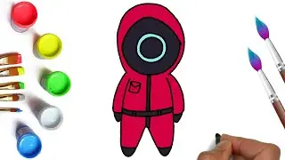 How to draw a little man, a character from the movie 
