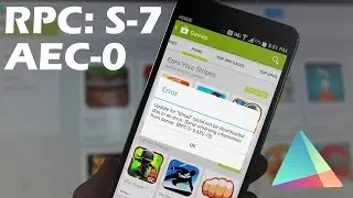 Ошибка при получении данных с сервера [RPC:S-7:AEC-0] в Google Play (Решение)