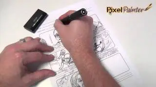 Wacom Inkling - first storyboard sketches and import to Adobe Illustrator