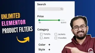 Quickly Add Any Product Filters Using Elementor (FREE)