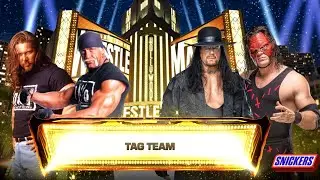 Brothers of Destruction [Undertaker + Kane] vs. nWo [Hogan + Nash] | Tag Team Match | WWE 2K24