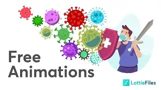 Free Coronavirus COVID-19 Lottie Animations on LottieFiles