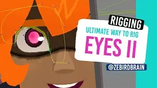 RIGGING - Rigging a simple EYE (Harmony 17) Part 2