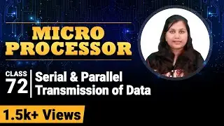 Serial and Parallel Data Transmission - Communication Interface - Microprocessors