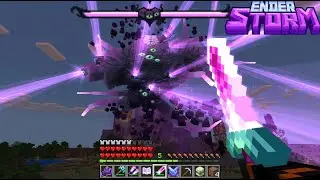 Ender Storm Map[MCPE-MCBE]Ender Storm In Minecraft ,EnderFoxBoy MC🦊!!!