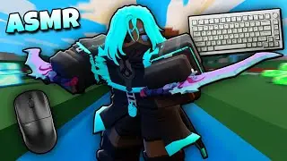 Evelynn Kit Skin ASMR Gameplay (Roblox Bedwars)