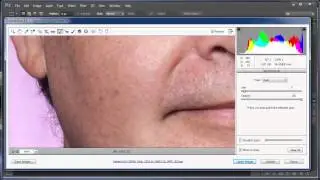 Camera Raw: Remove Skin Blemishes and Smooth Skin Surface