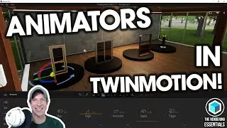 Creating MOVING ANIMATIONS in Twinmotion with Animators!