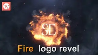 Logo Fire Intro Effect - KINEMASTER TUTORIAL || Fire Intro Reveal Animation in kinemaster |