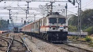 20811 Visakhapatnam - Nanded SF Express departing Kamareddy