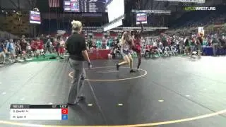 Junior FS 182 Rnd 32 - D`Angelo Dewitt (AL) vs. Max Lyon (IA)