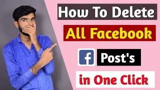 How to Delete All Posts on Facebook  | delete all facebook posts