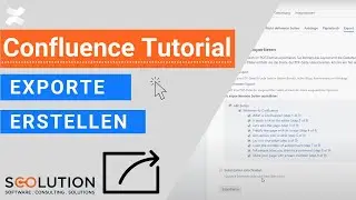 Confluence Export von Seiten | Confluence Tutorial (deutsch)