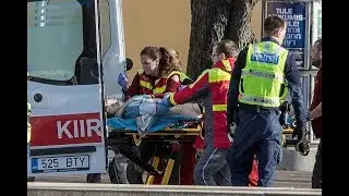 Полицейские застрелили размахивавшего ножами мужчину Tallinn 31.10.2017