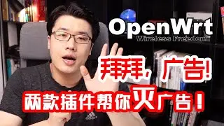 【韩风Talk】Openwrt插件对广告说不，怎么做？两款热门插件随你用！