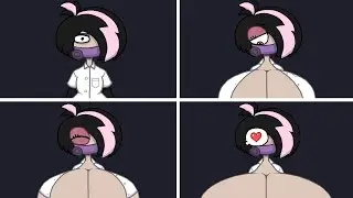 Amoeblaster Video Game All Results Screen Animations [ NSFW ]
