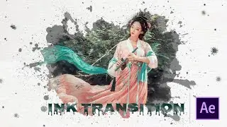 Ink Transition in After Effects (No Plugin) x Hiệu ứng mực loang - Chuyển cảnh P.7 | AE CC 2020
