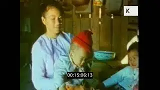 1980s China Rural Villages, One Child Family