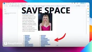 How to Put Bullet Points Side By Side in Google Docs