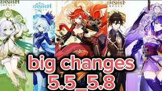 Major change in the return of all Archons genshin impact