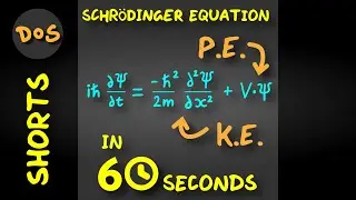 Can I Explain the Schrödinger Equation in 60 Seconds? (reupload for #shorts)