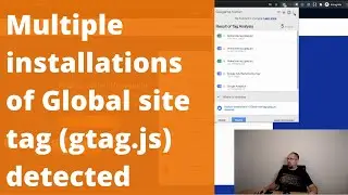 Multiple installations of Global site tag (gtag.js) detected