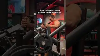 If you can only get 4 reps, do this...