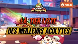 La Tier Liste des Meilleurs Acolytes / Pals sur Legend of Mushroom !