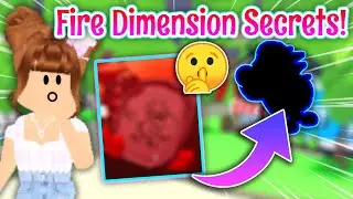 *SECRET PETS*🤫HIDDEN SECRETS in The Fire Dimension🔥New Lure Pets Update in Adopt Me |Adopt Me Roblox