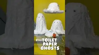 DIY Toilet Paper Ghosts! 