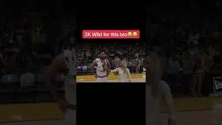 When NBA 2K breaks out a jump scare 💀 (bl__logan/TT) #shorts