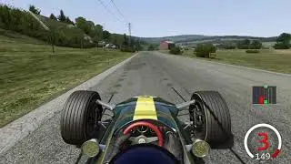 AC: Sliding the Lotus 49 Around Vintage Spa