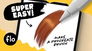 How To Make a Brush in PROCREATE 