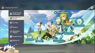 Windblumes 2023 mini game | Genshin Impact | ver 3.4