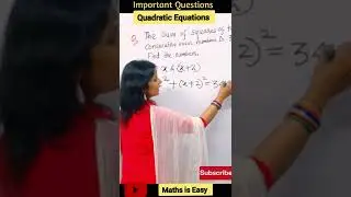 Important Question Quadratic Equations Class 10 | Term-2 Maths CBSE Class 10 