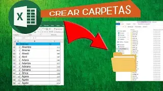 CÓMO CREAR CARPETAS DESDE UNA LISTA EN EXCEL (PASO A PASO) 2023