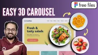 Figma Tutorial: Animated 3D Carousel (+ free files)