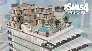 SAN MYSHUNO Apartment Units | THE PENTHOUSE | The Sims 4 Speed Build