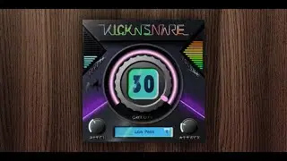 Plugin Vst FREE -- Kick-n-Snare EX -- Drum rompler for EDM Gratuito