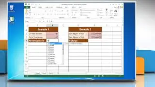 How to Calculate Percentages in Excel 2013