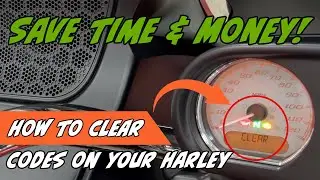 How to Retrieve and Clear Diagnostic Codes without a Diagnostic Tool on your 14-23 Harley Davidson®!